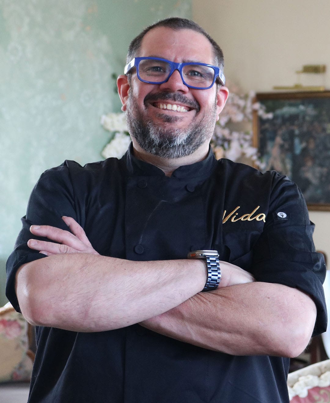Chef Marc Taxiera at Vida Spanish restaurant Thornwood NY